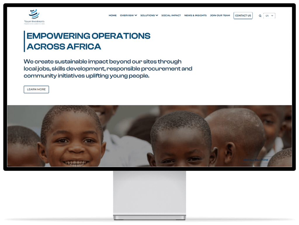 Yasam Investments mockup